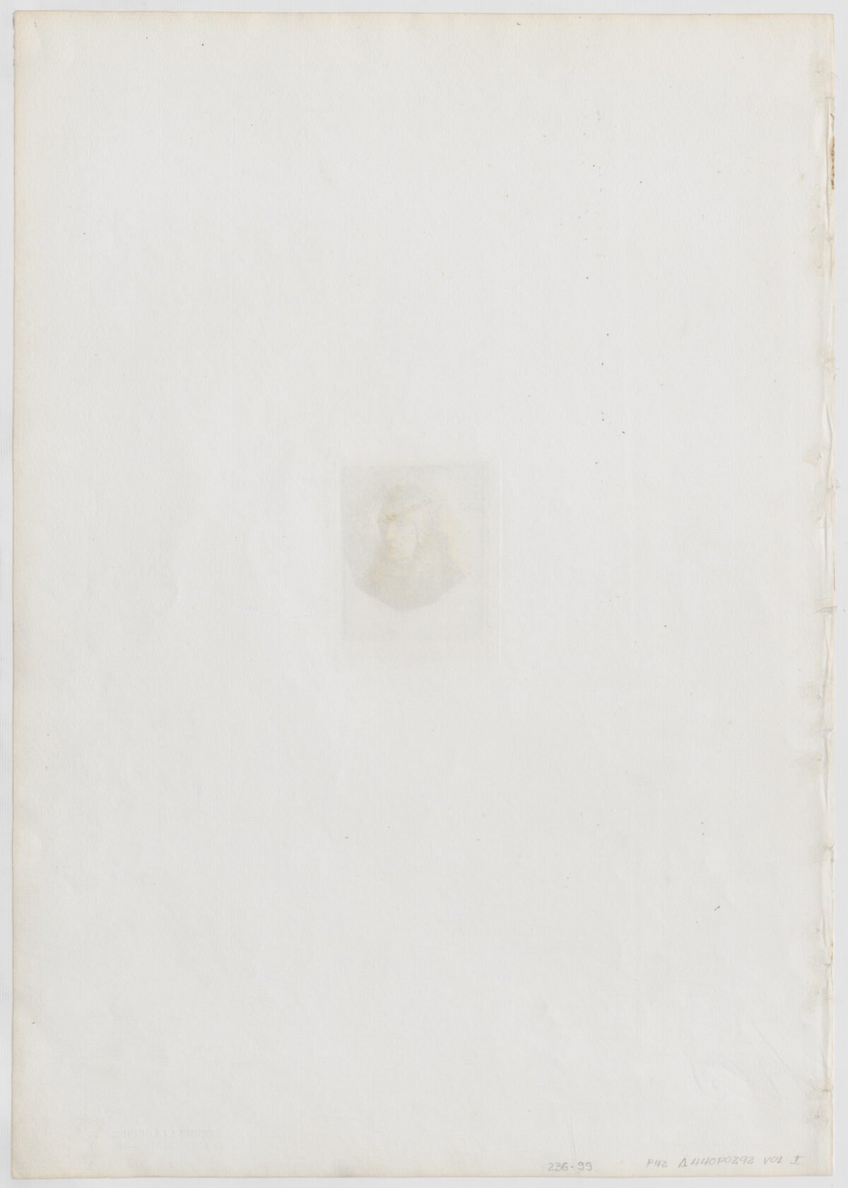 <span class="numbwork">0292</span > <span class="bullwork">•</span > Busto de mujer con tocado alto alrededor del mentón - Image 3