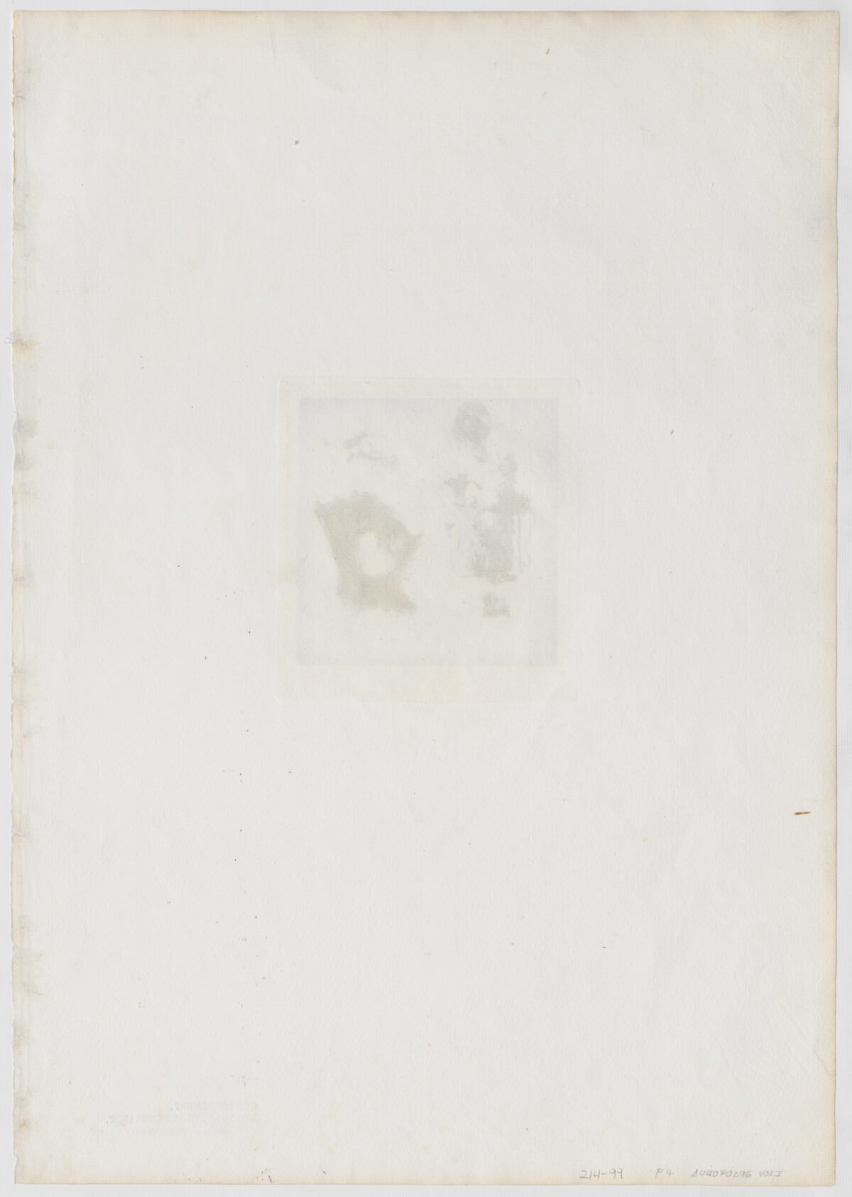 <span class="numbwork">0296</span > <span class="bullwork">•</span > Hoja de estudios (cabeza del artista, una pareja de mendigos, etc.) - Image 3