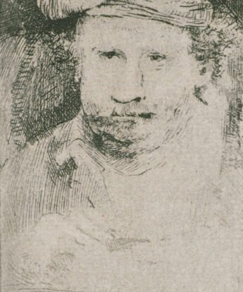 <span class="numbwork">0311</span > <span class="bullwork">•</span > Rembrandt grabando una plancha