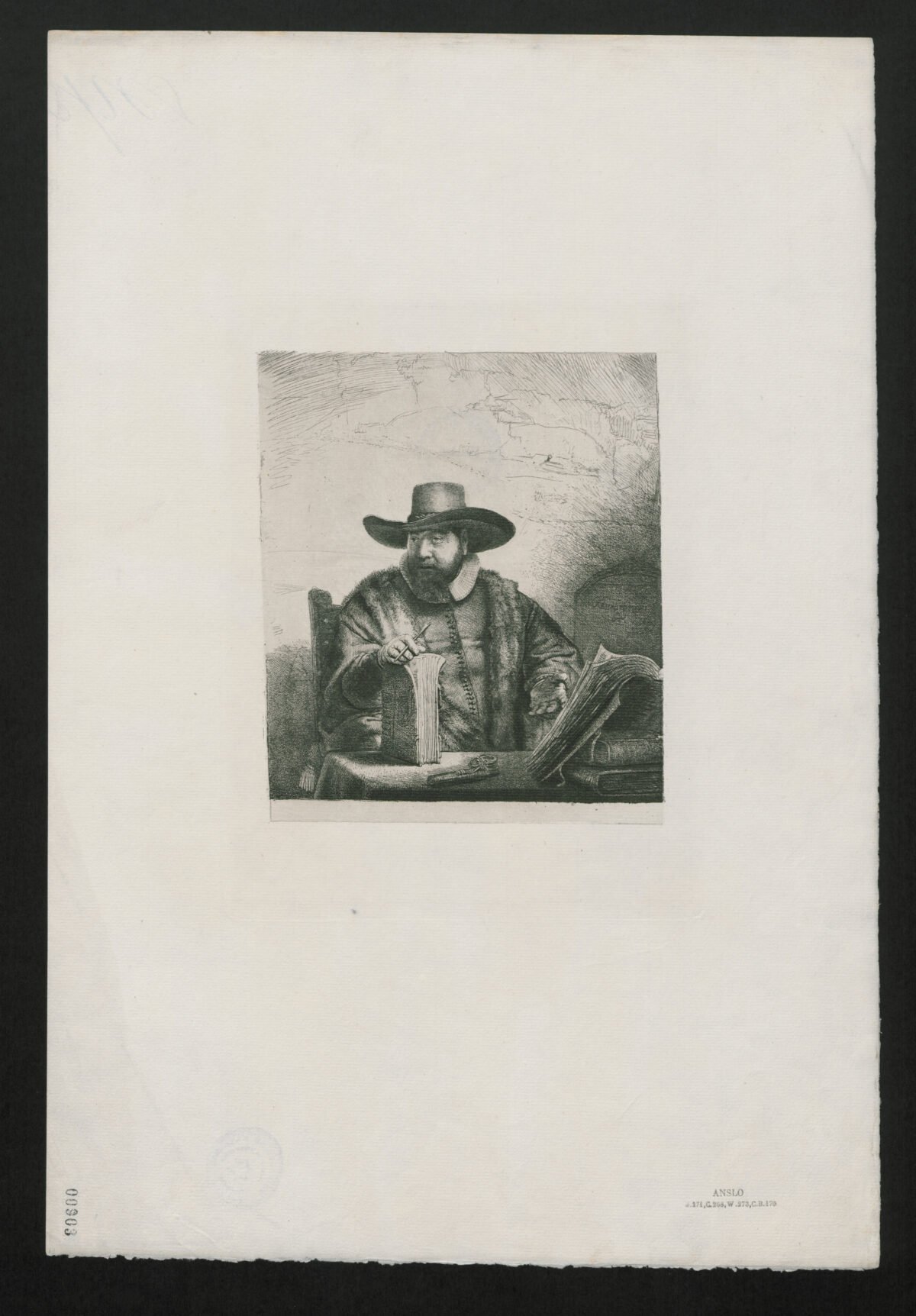 <span class="numbwork">0320</span > <span class="bullwork">•</span > Retrato de Cornelis Claesz Anslo - Image 2