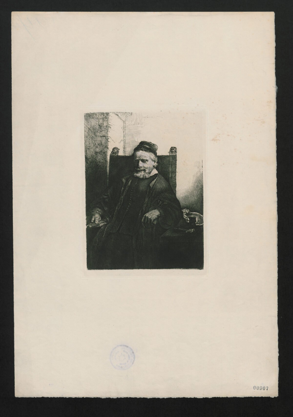 <span class="numbwork">0321</span > <span class="bullwork">•</span > Retrato de Jan Lutma (orfebre) - Image 2