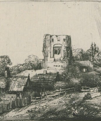 <span class="numbwork">0329</span > <span class="bullwork">•</span > Paisaje con una torre cuadrada