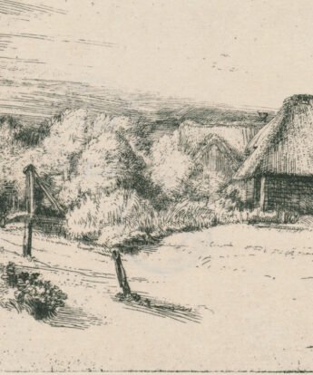 <span class="numbwork">0330</span > <span class="bullwork">•</span > Paisaje con árboles, granjas y una torre