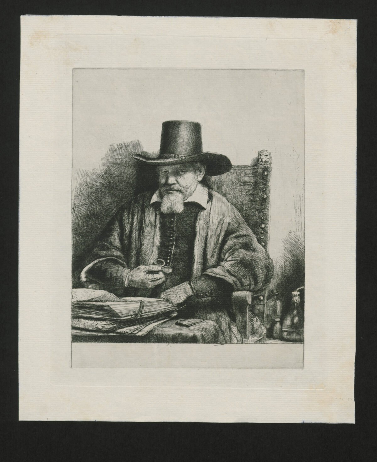 <span class="numbwork">0347</span > <span class="bullwork">•</span > Retrato de Arnout Tholinx (médico) - Image 2