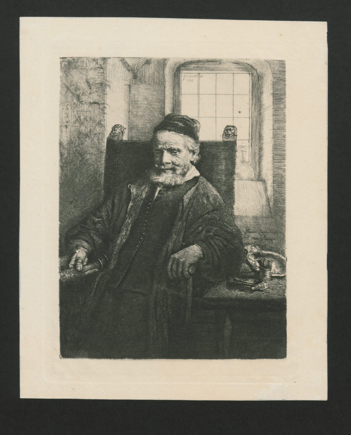 <span class="numbwork">0348</span > <span class="bullwork">•</span > Retrato de Jan Lutma (orfebre) - Image 2