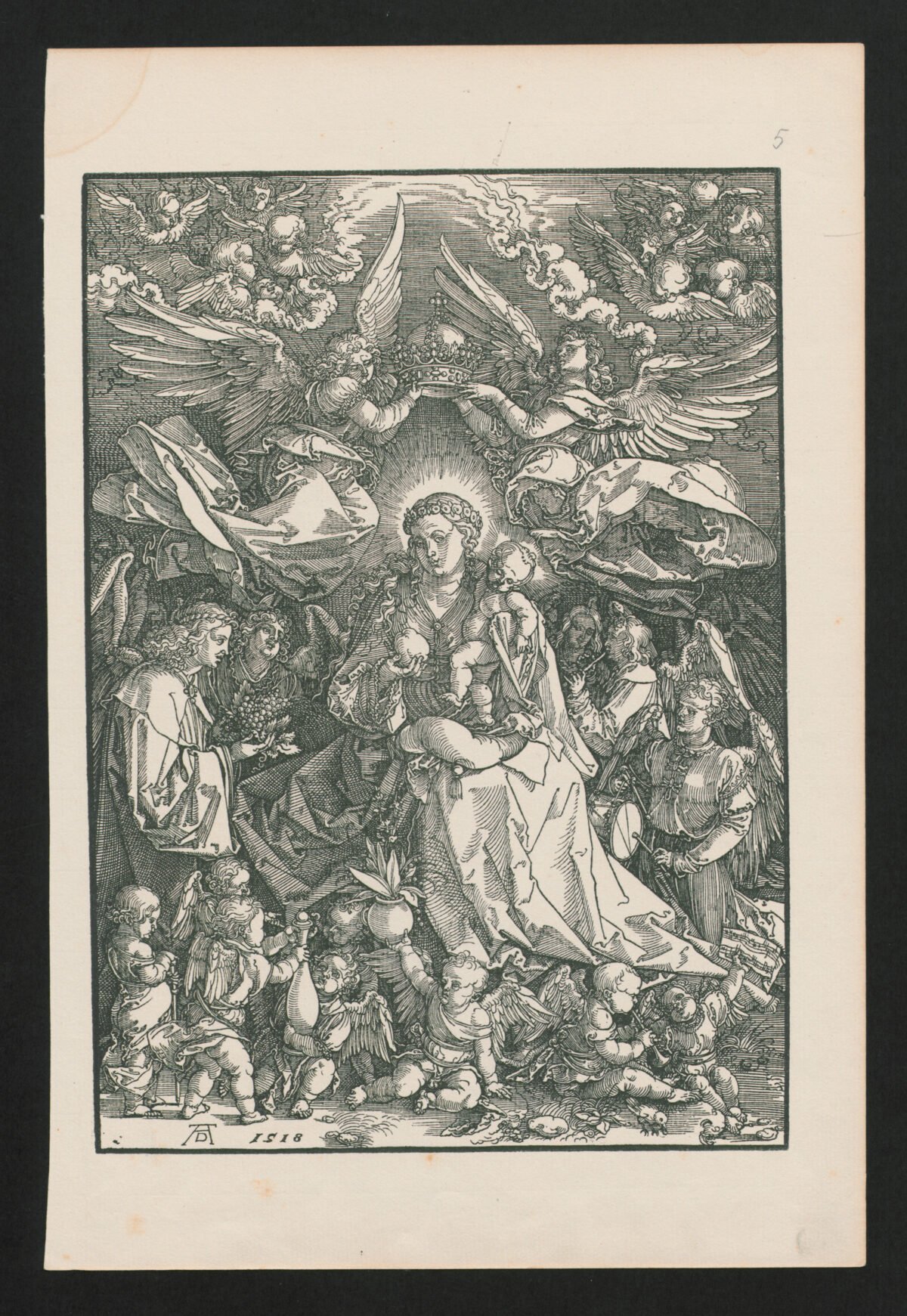<span class="numbwork">0377</span > <span class="bullwork">•</span > La Virgen como reina de los ángeles - Image 2