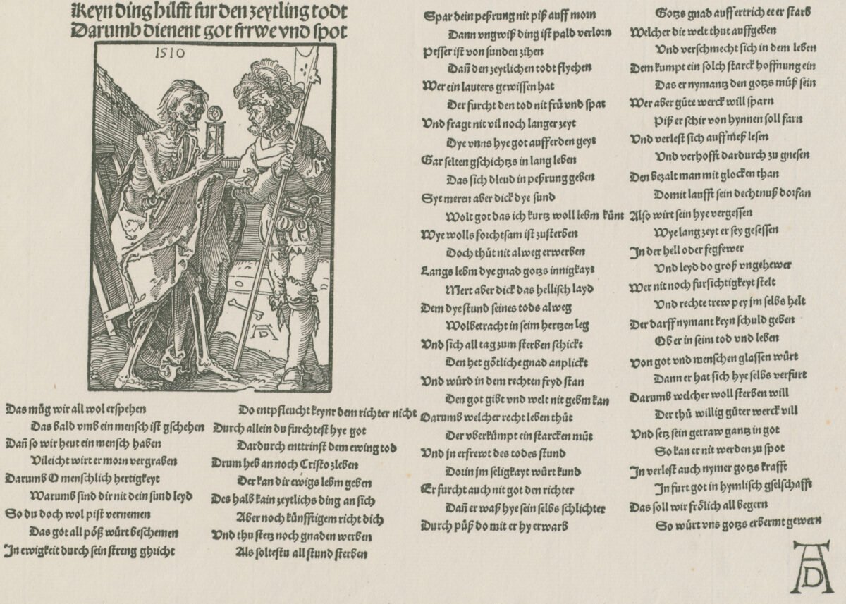 <span class="numbwork">0385</span > <span class="bullwork">•</span > La muerte y el lansquenete