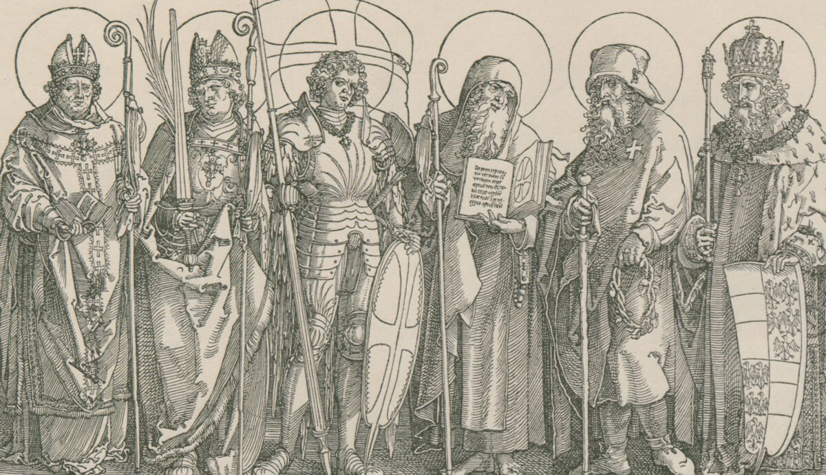 <span class="numbwork">0411</span > <span class="bullwork">•</span > Los santos patronos de Austria