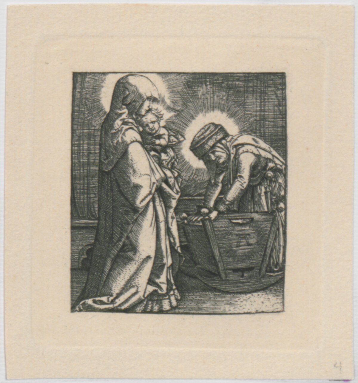 <span class="numbwork">0418</span > <span class="bullwork">•</span > La Virgen y el Niño con Santa Ana - Image 2