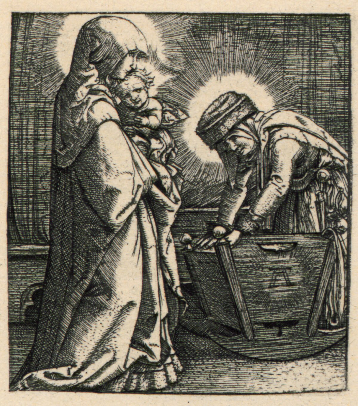 <span class="numbwork">0418</span > <span class="bullwork">•</span > La Virgen y el Niño con Santa Ana