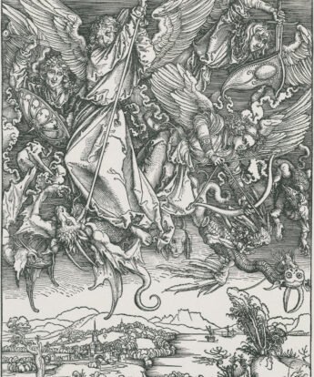 <span class="numbwork">0446</span > <span class="bullwork">•</span > San Miguel luchando contra el dragón