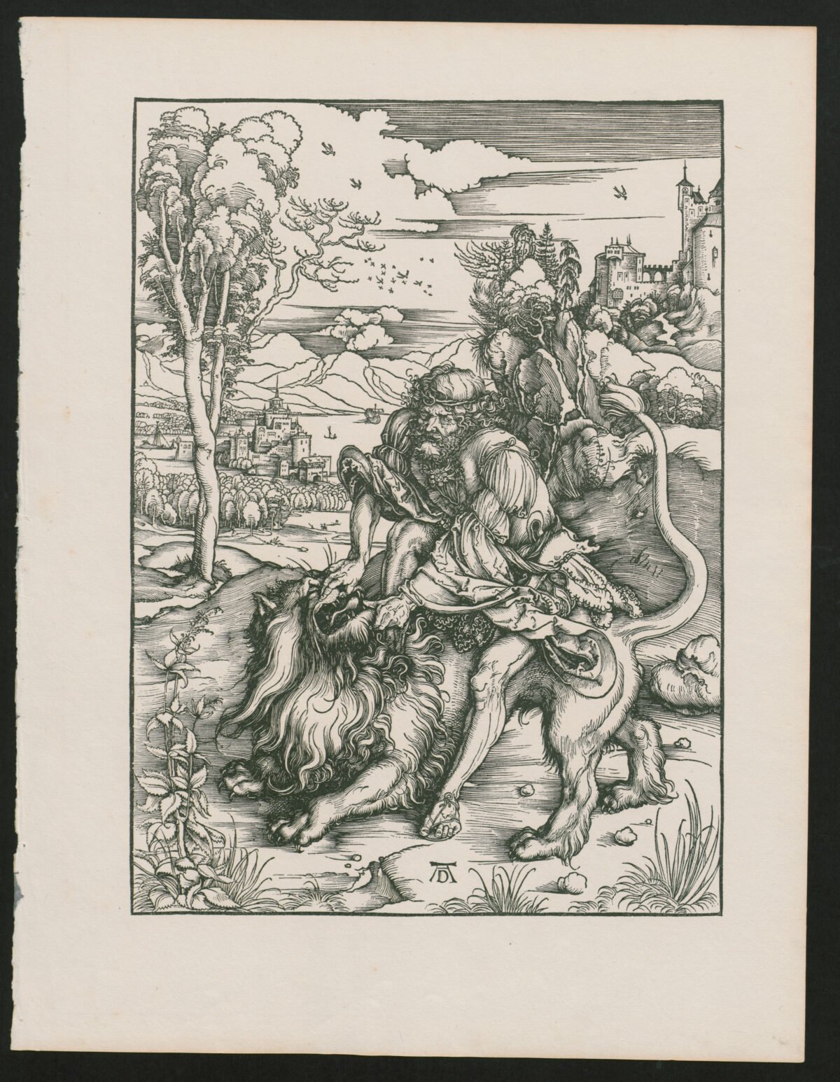<span class="numbwork">0471</span > <span class="bullwork">•</span > Sansón luchando con el león - Image 2