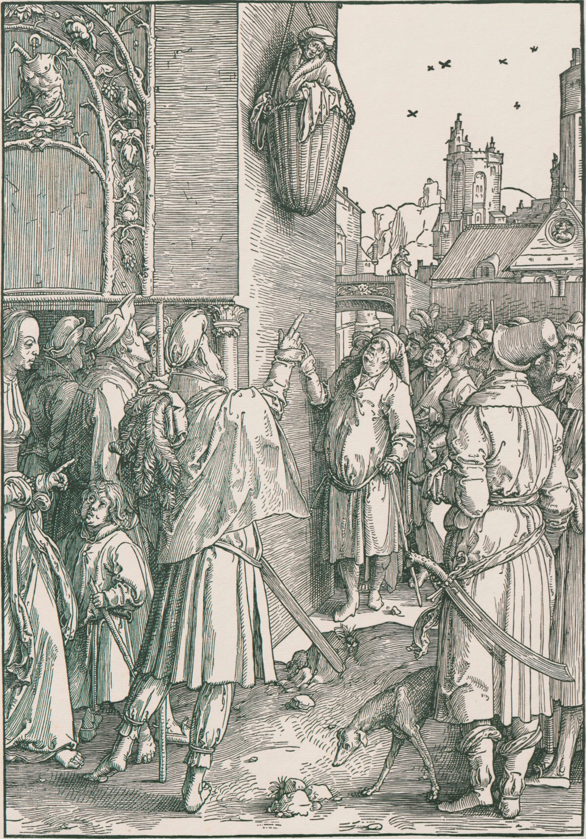 <span class="numbwork">0478</span > <span class="bullwork">•</span > El poeta Virgilio suspendido en una canasta