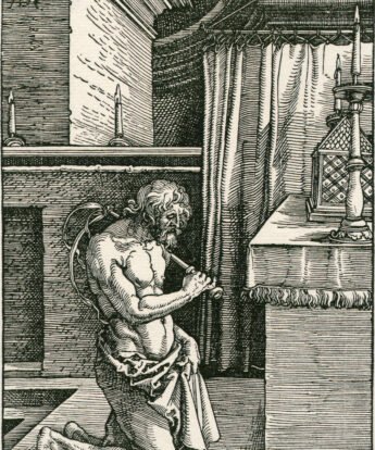 <span class="numbwork">0491</span > <span class="bullwork">•</span > El hombre penitente (El rey David en penitencia)