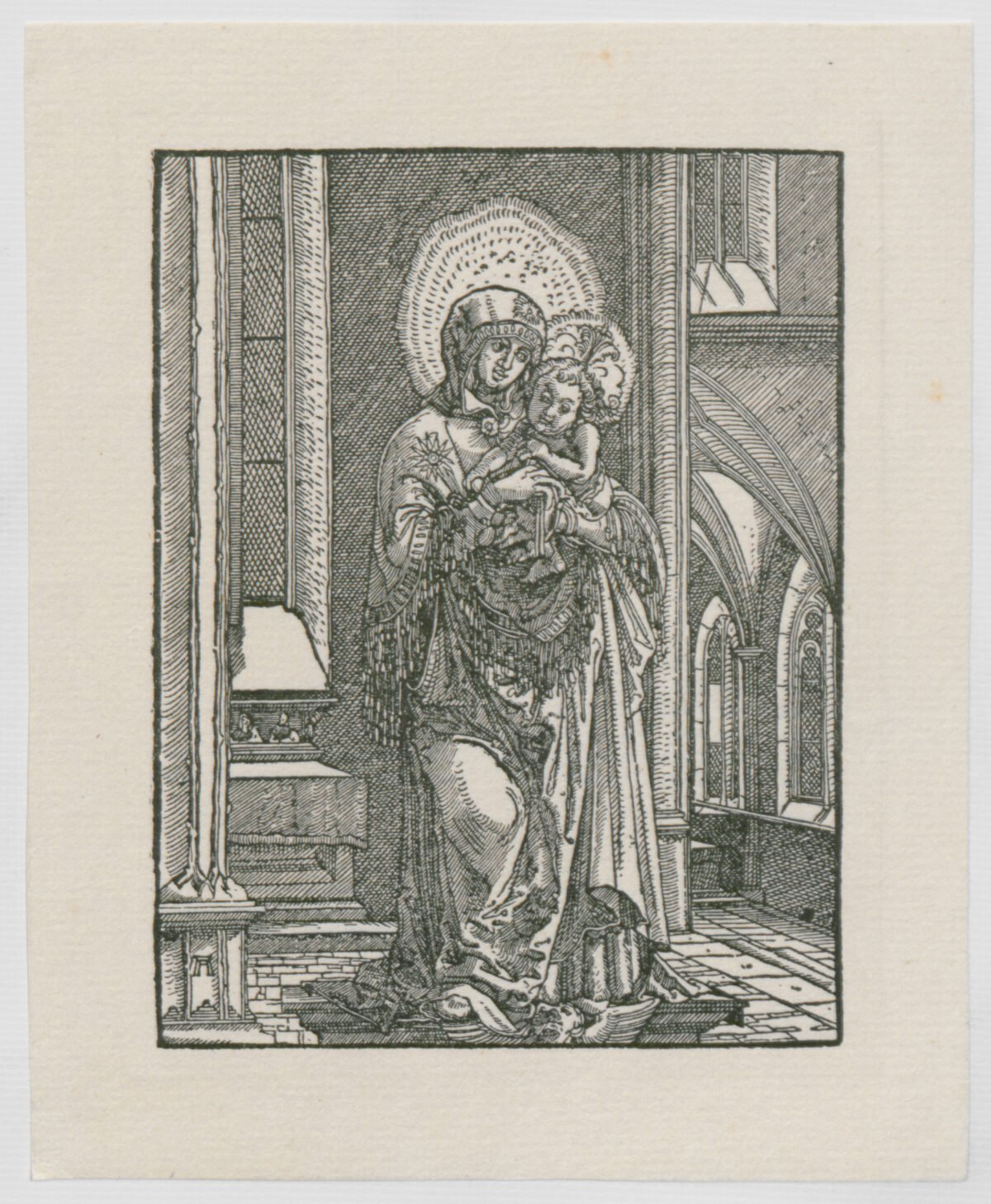 <span class="numbwork">0500</span > <span class="bullwork">•</span > La hermosa Virgen de Regensburg ​​en la iglesia - Image 2