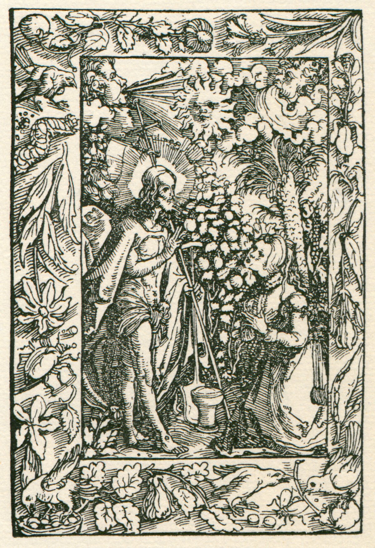 <span class="numbwork">0501</span > <span class="bullwork">•</span > Escena con Cristo y un caballero arrodillado