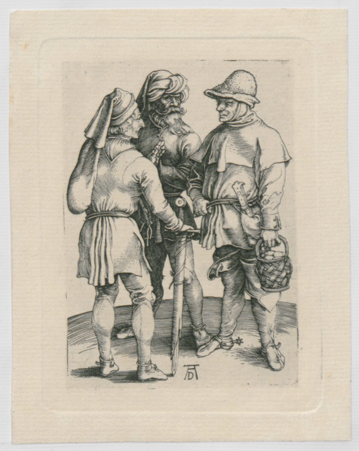 <span class="numbwork">0510</span > <span class="bullwork">•</span > Tres campesinos conversando - Image 2