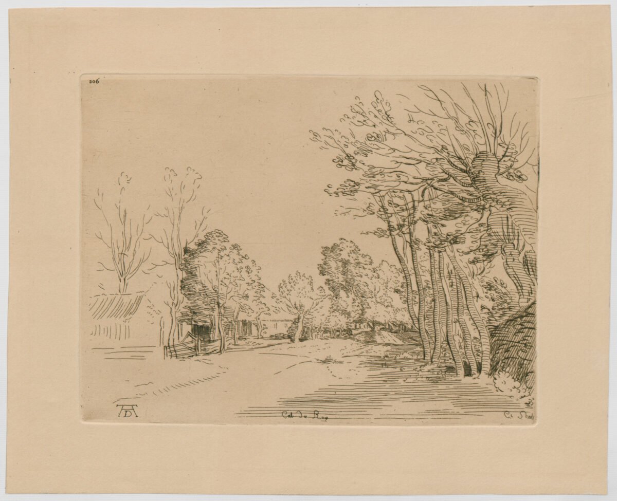 <span class="numbwork">0521</span > <span class="bullwork">•</span > Paisaje con árboles a la derecha y al fondo - Image 2