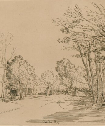<span class="numbwork">0521</span > <span class="bullwork">•</span > Paisaje con árboles a la derecha y al fondo