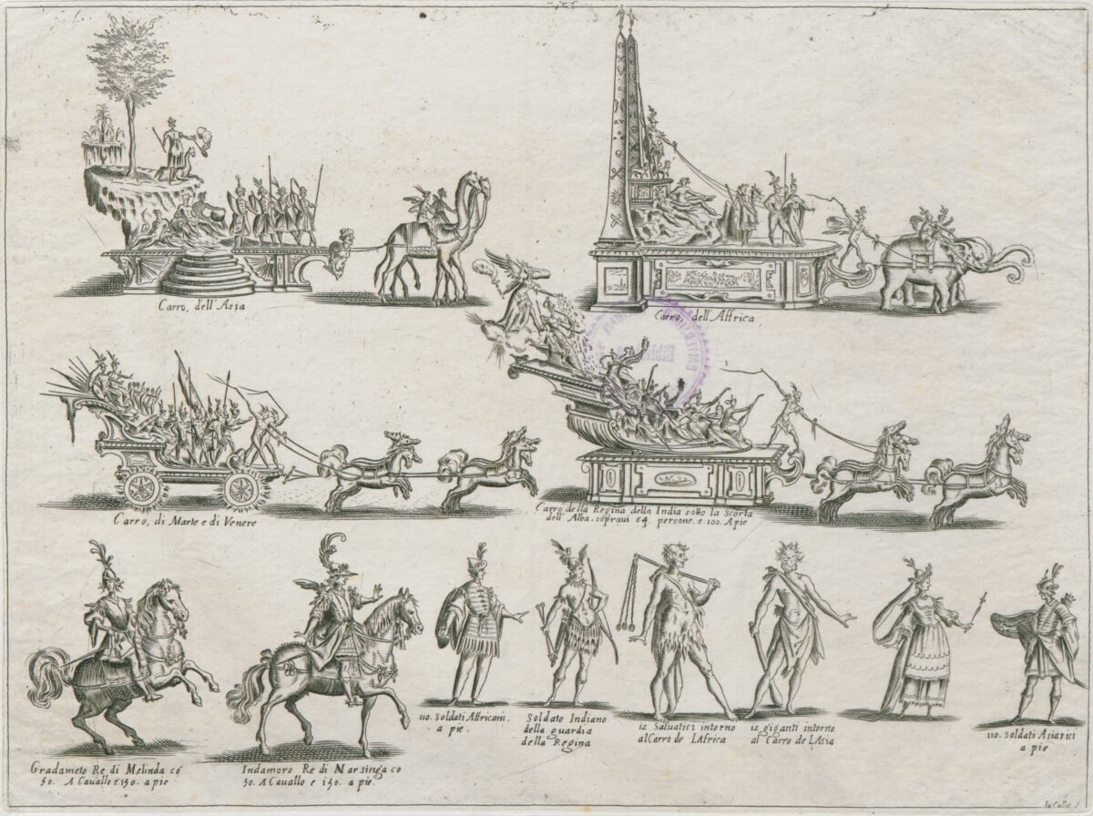 <span class="numbwork">0557</span > <span class="bullwork">•</span > Las carrozas de guerra y los personajes