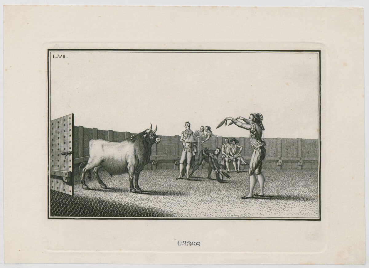 <span class="numbwork">0568</span > <span class="bullwork">•</span > Colección de las principales suertes de una corrida de toros VII - Image 2