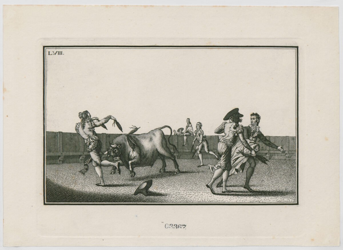 <span class="numbwork">0569</span > <span class="bullwork">•</span > Colección de las principales suertes de una corrida de toros VIII - Image 2