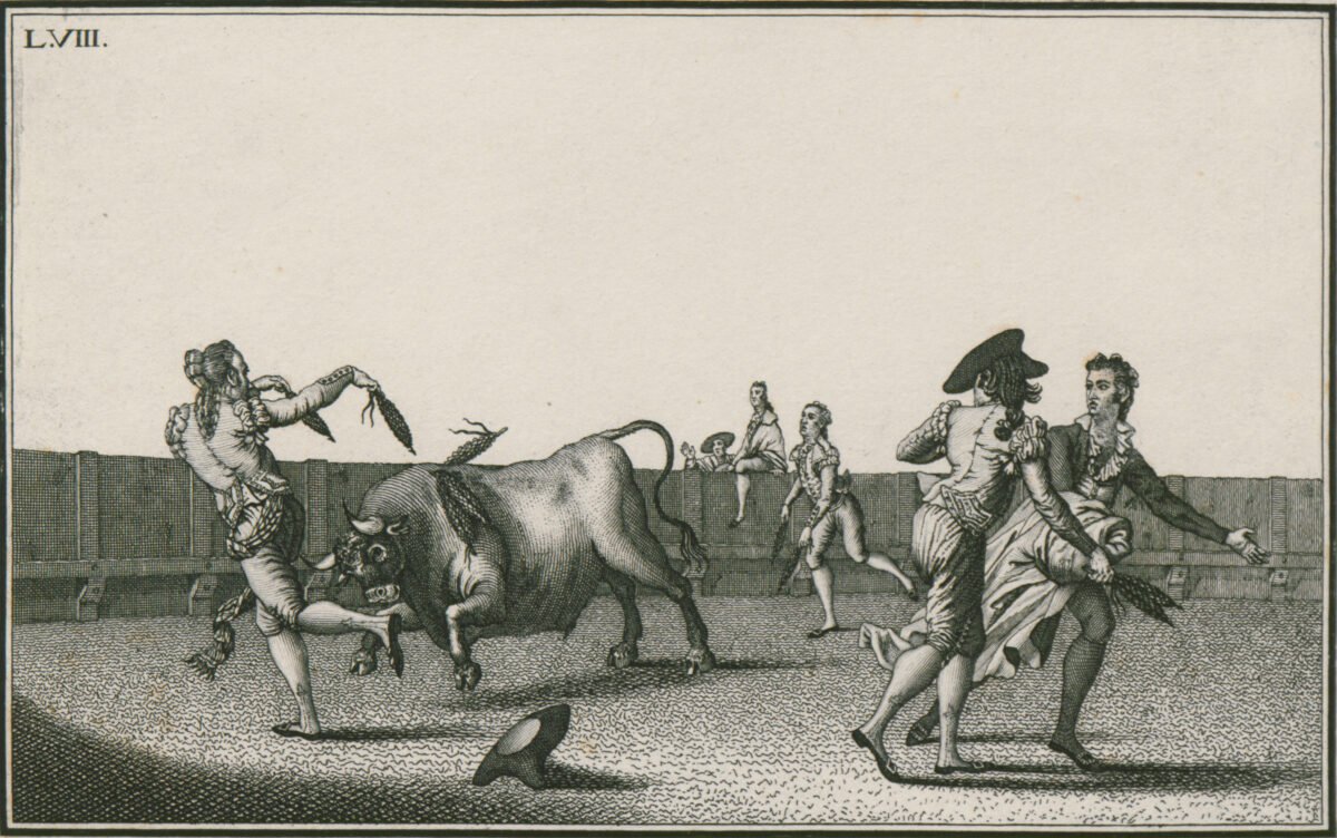 <span class="numbwork">0569</span > <span class="bullwork">•</span > Colección de las principales suertes de una corrida de toros VIII