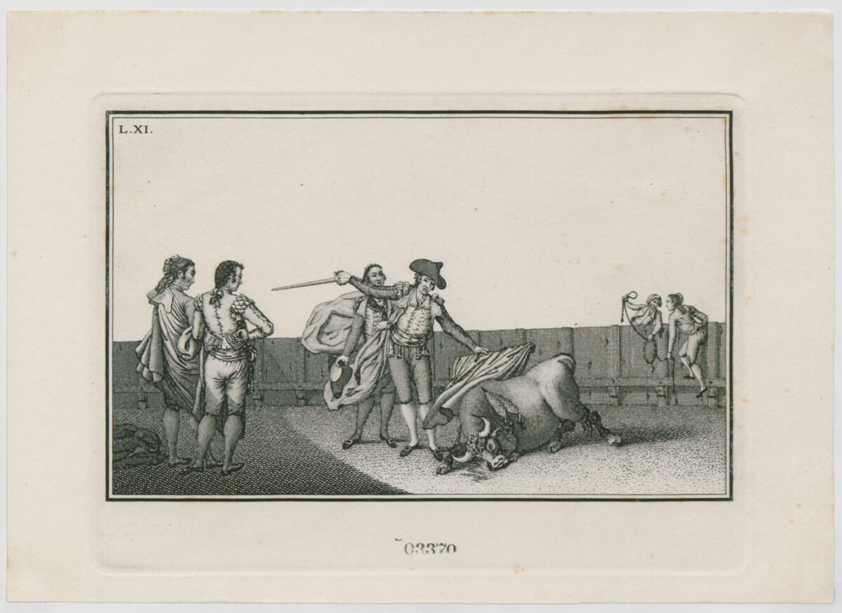 <span class="numbwork">0572</span > <span class="bullwork">•</span > Colección de las principales suertes de una corrida de toros XI - Image 2