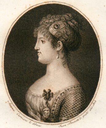 <span class="numbwork">0587</span > <span class="bullwork">•</span > Retrato de Maria Luisa - Infanta de España (Reina de Etruria)