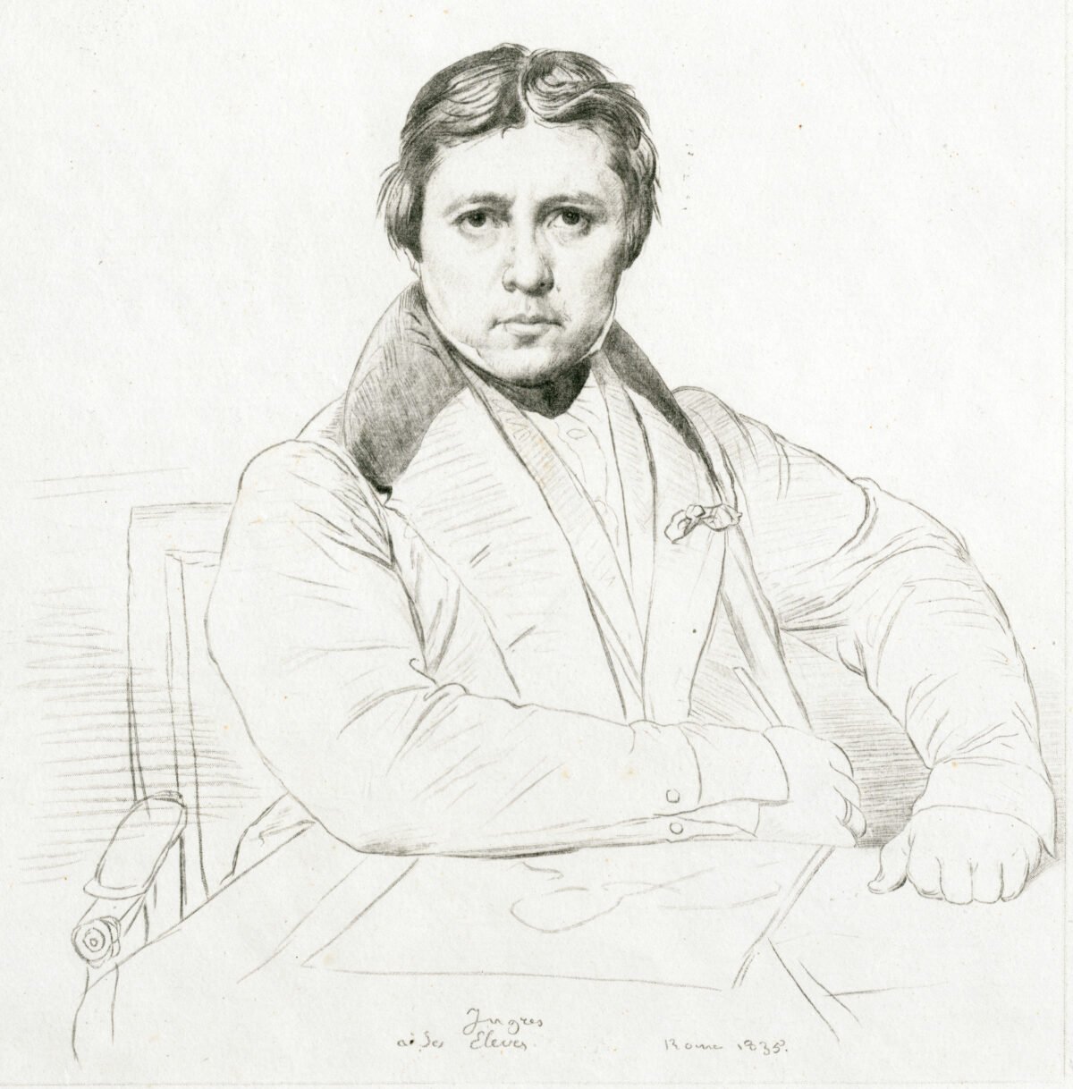 <span class="numbwork">0597</span > <span class="bullwork">•</span > Retrato de Jean-Auguste-Dominique Ingres