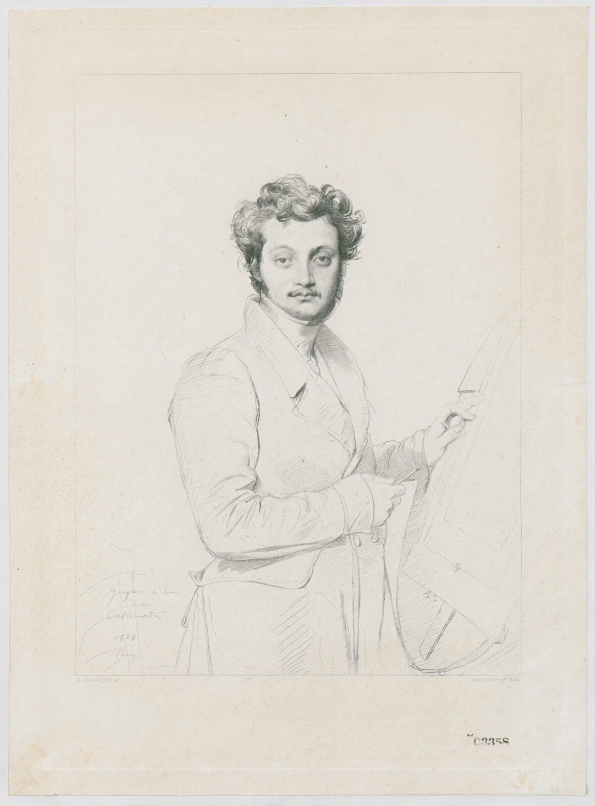 <span class="numbwork">0598</span > <span class="bullwork">•</span > Retrato de Luigi Calamatta - Image 2