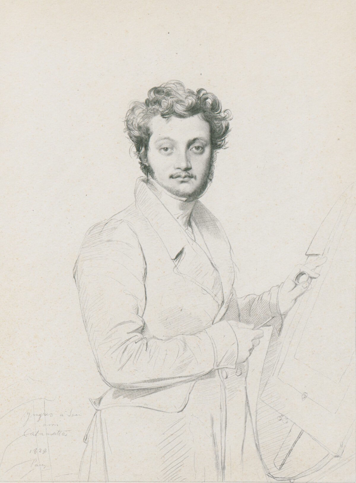 <span class="numbwork">0598</span > <span class="bullwork">•</span > Retrato de Luigi Calamatta