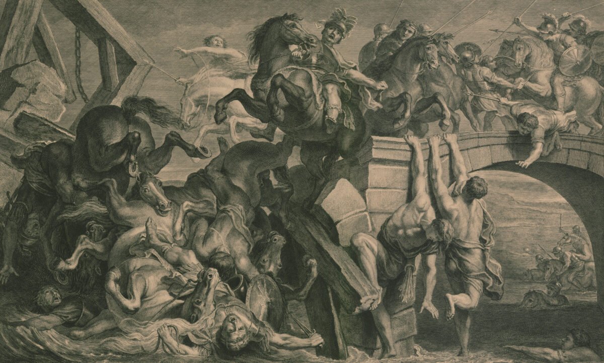 <span class="numbwork">0599</span > <span class="bullwork">•</span > La derrota y muerte del tirano Majencio