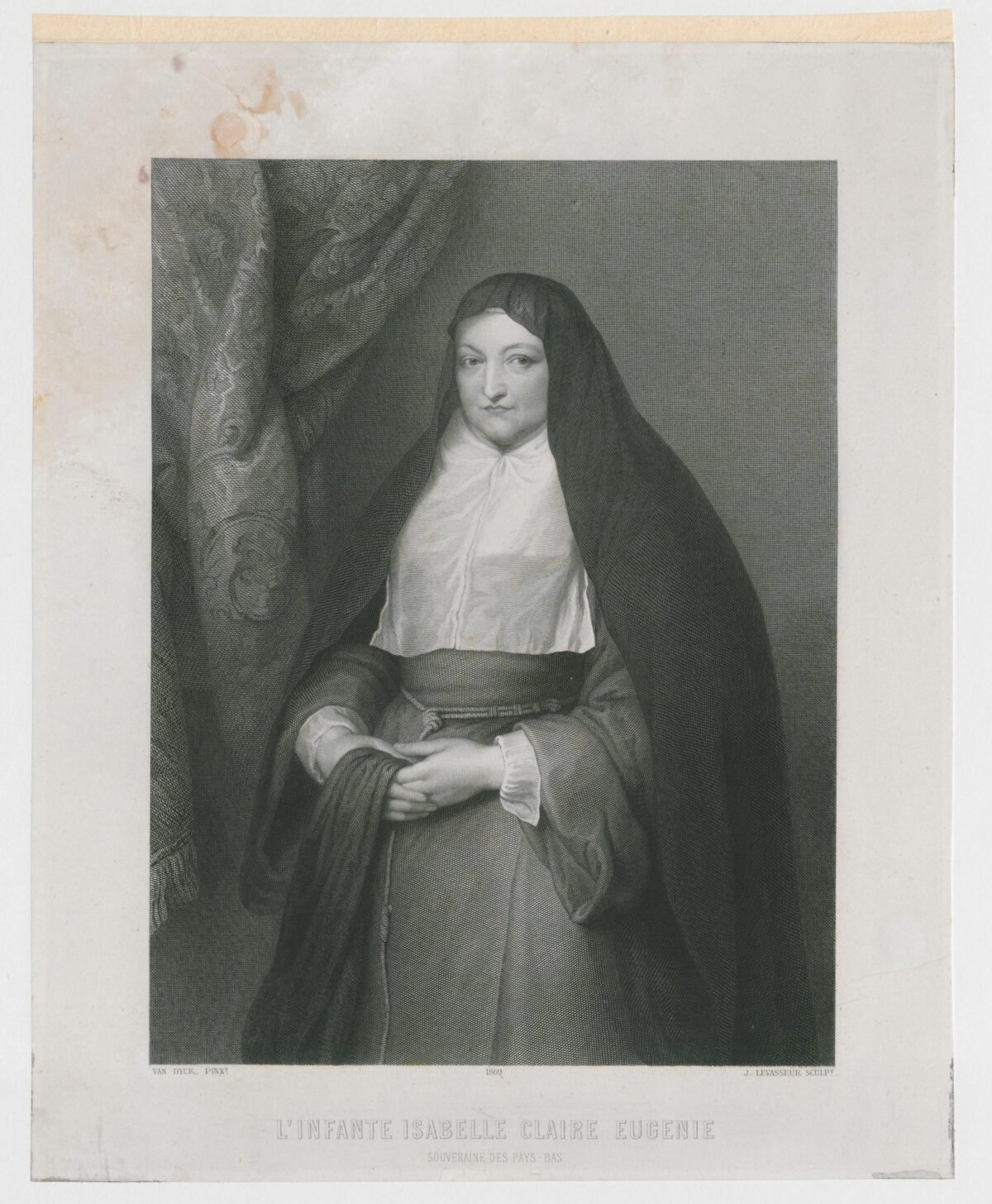 <span class="numbwork">0604</span > <span class="bullwork">•</span > Retrato de la infanta Isabel Clara Eugenia (Virreina de los Países Bajos) - Image 2