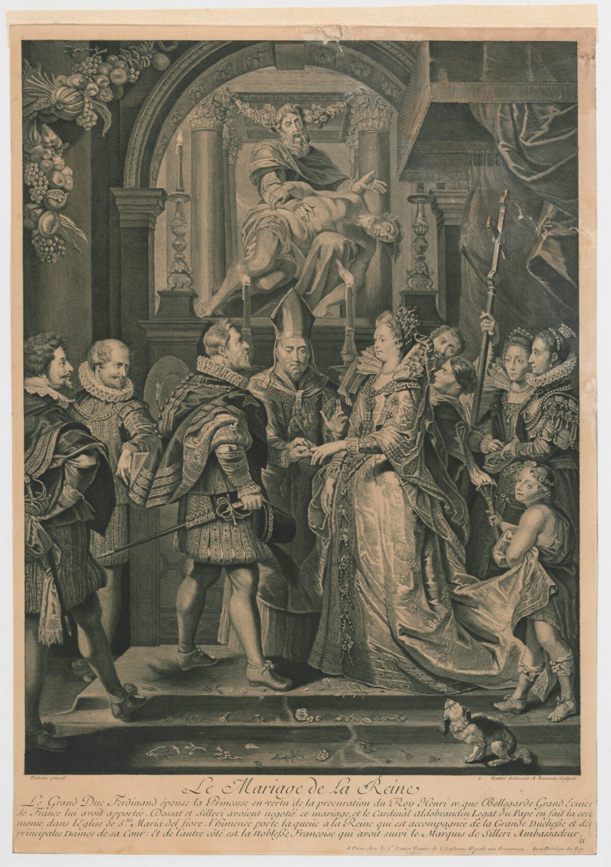 <span class="numbwork">0609</span > <span class="bullwork">•</span > Casamiento de Enrique IV y María de Medicis - Image 2