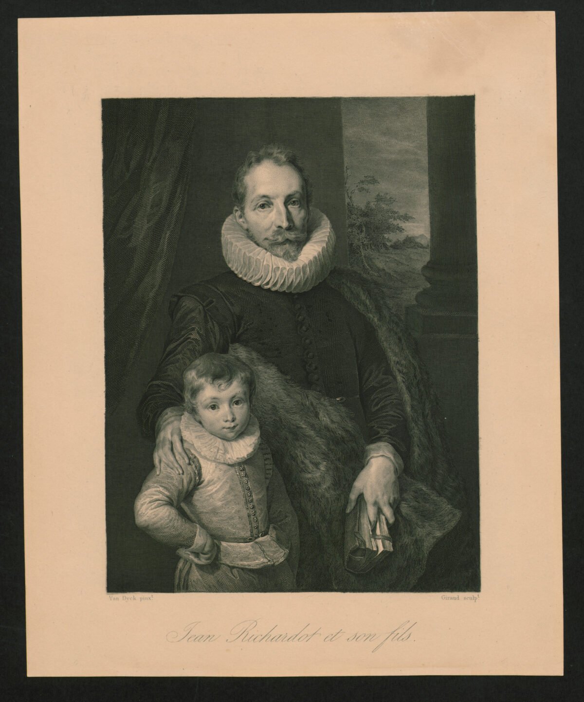 <span class="numbwork">0621</span > <span class="bullwork">•</span > Retrato de Jean Grusset Richardot y su hijo - Image 2