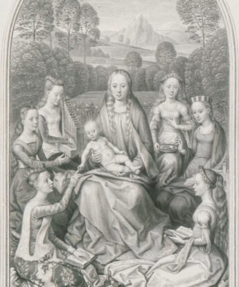 <span class="numbwork">0622</span > <span class="bullwork">•</span > La Santísima Virgen con el niño Jesús y varias santas