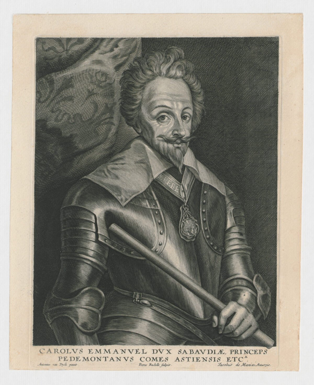 <span class="numbwork">0633</span > <span class="bullwork">•</span > Retrato de Carlo Emanuele I (Duque de Saboya) - Image 2