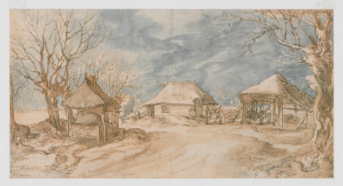 <span class="numbwork">0634</span > <span class="bullwork">•</span > Paisaje con una granja - Image 2
