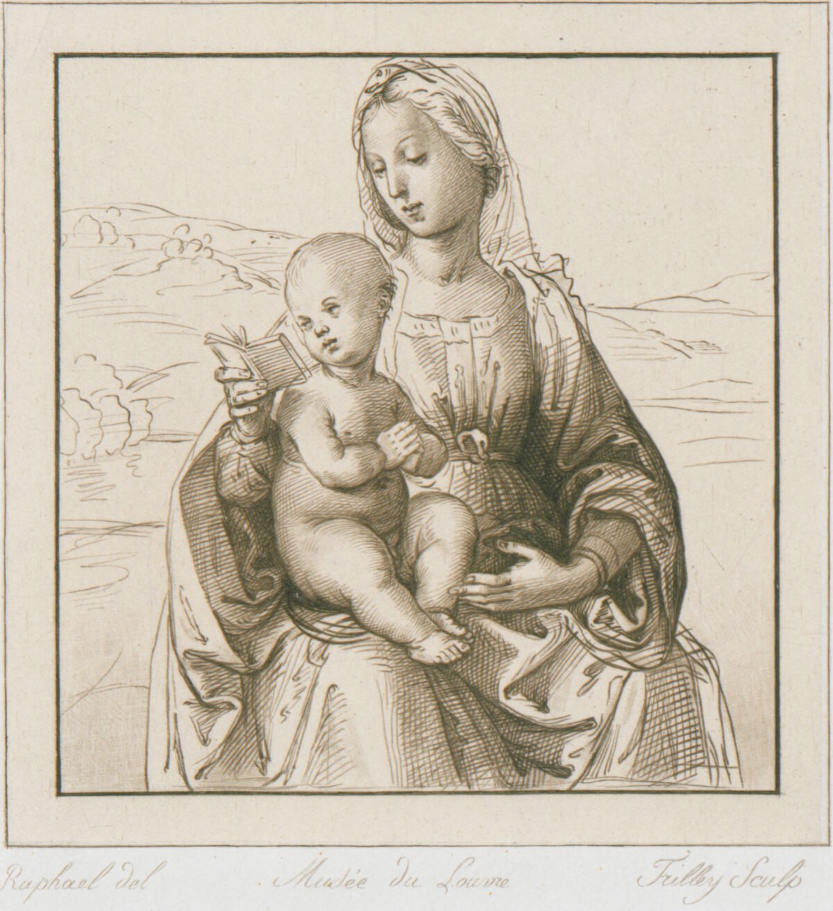 <span class="numbwork">0651</span > <span class="bullwork">•</span > La lectura de la Virgen al Niño