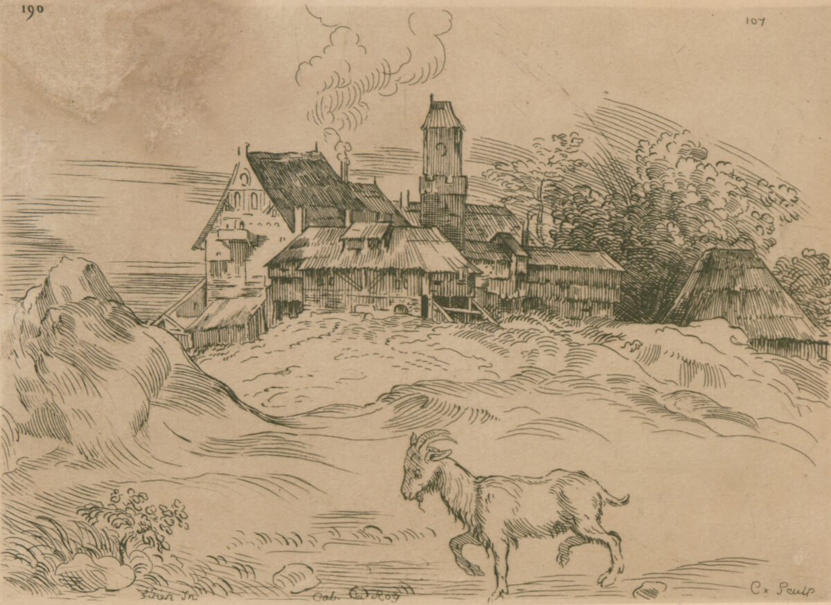 <span class="numbwork">0652</span > <span class="bullwork">•</span > Paisaje con una cabra
