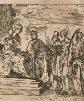 <span class="numbwork">0653</span > <span class="bullwork">•</span > La Virgen y el Niño con cuatro santos
