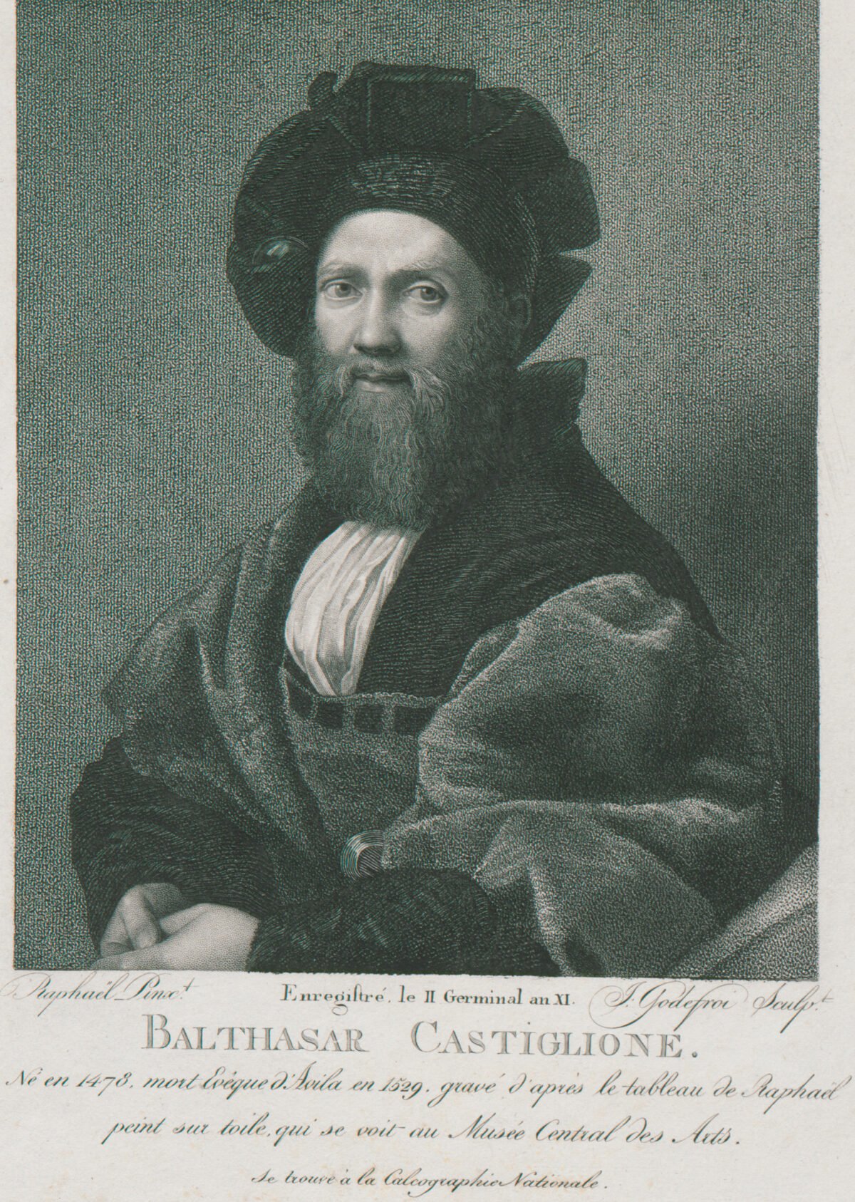<span class="numbwork">0667</span > <span class="bullwork">•</span > Retrato de Baltasar Castiglioni (Conde de Casatico)
