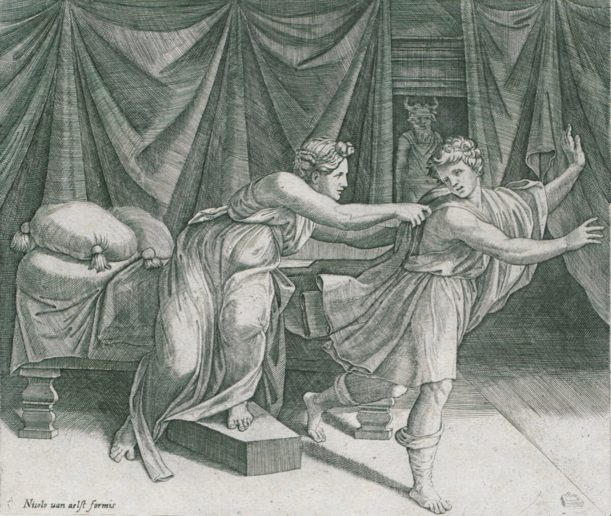<span class="numbwork">0676</span > <span class="bullwork">•</span > José huyendo de la esposa de Potifar
