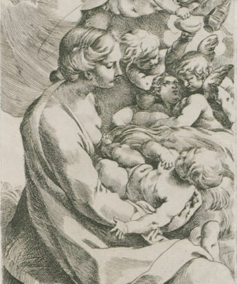 <span class="numbwork">0678</span > <span class="bullwork">•</span > La Virgen y el Niño con los ángeles