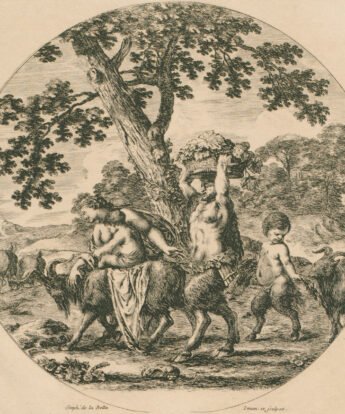 <span class="numbwork">0682</span > <span class="bullwork">•</span > La familia del Sátiro (con dos cabras y una cesta de uvas)