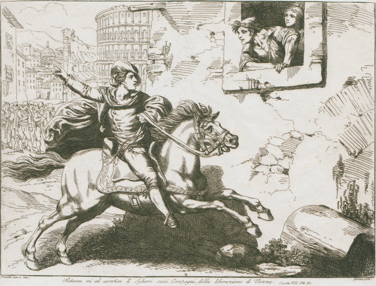 <span class="numbwork">0684</span > <span class="bullwork">•</span > Patacca va a advertir a sus compañeros de la liberación de Viena