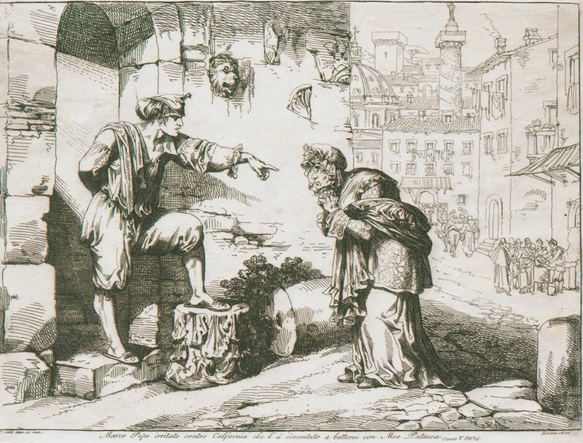 <span class="numbwork">0685</span > <span class="bullwork">•</span > Marco Pepe irritado contra Calfurnia que trató de luchar con Patacca