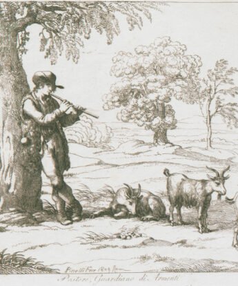 <span class="numbwork">0689</span > <span class="bullwork">•</span > El pastor descansando en un árbol mientras toca la flauta