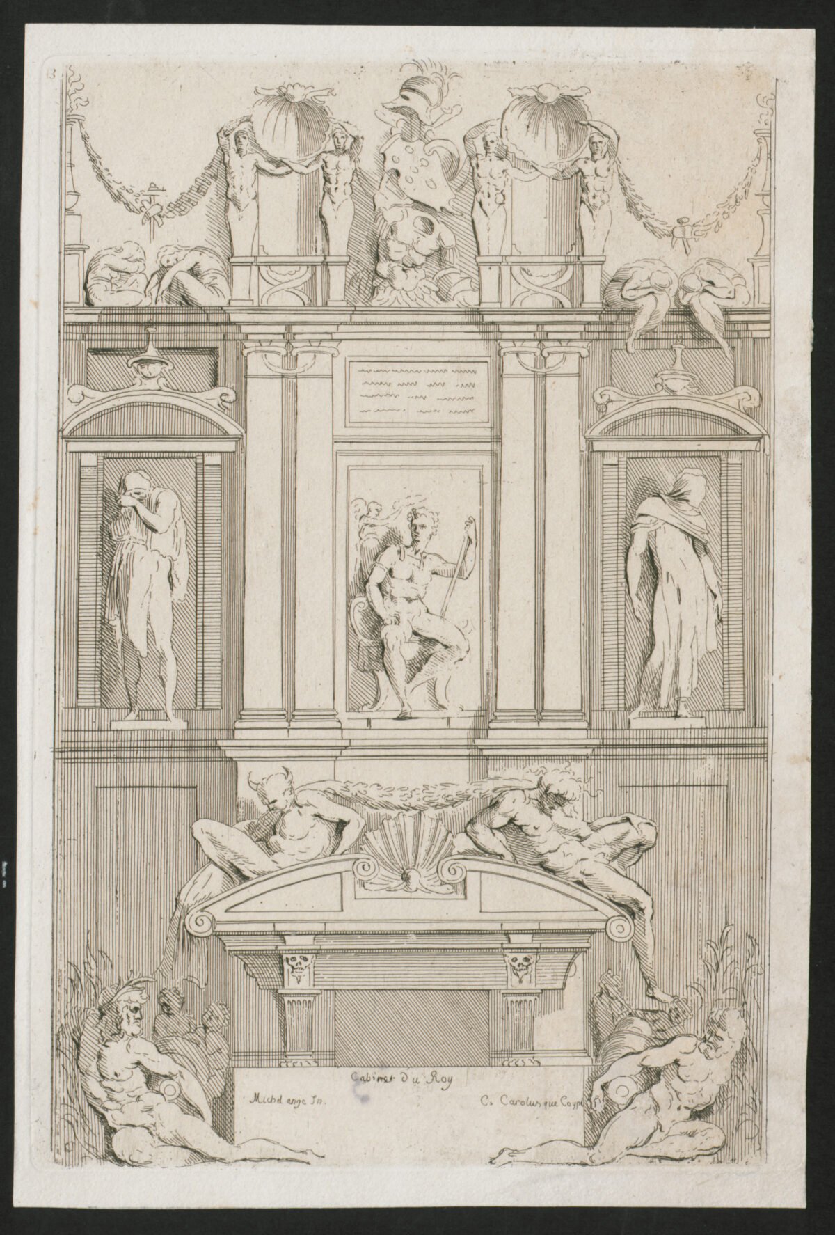<span class="numbwork">0690</span > <span class="bullwork">•</span > Estudio para la tumba de los Medici - Image 2